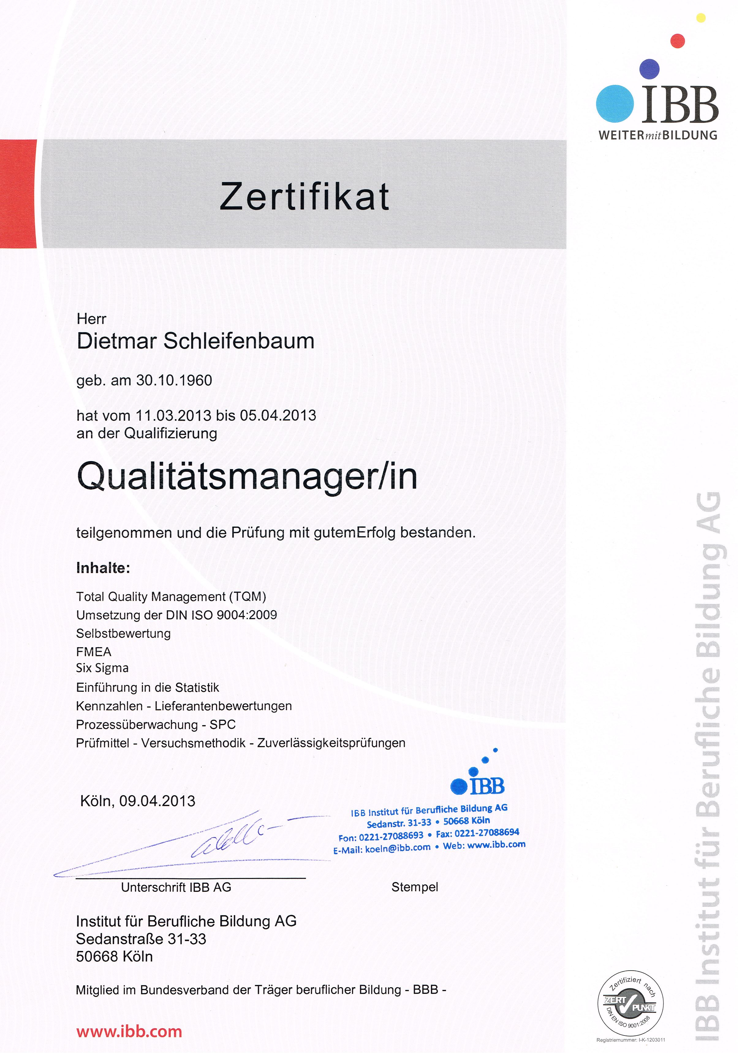 Qualittsmanager